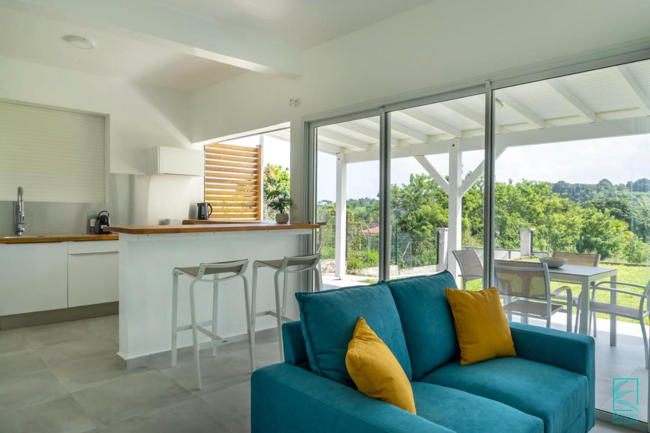 Superbe Appartement Avec Terrasse Vue Nature - Julyan House Petit-Bourg Exteriér fotografie